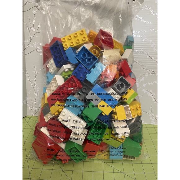 Lego Duplo Blocks Random Mixed Buck Lot 4+ Lbs Pounds Building Bricks - Picture 4 of 4